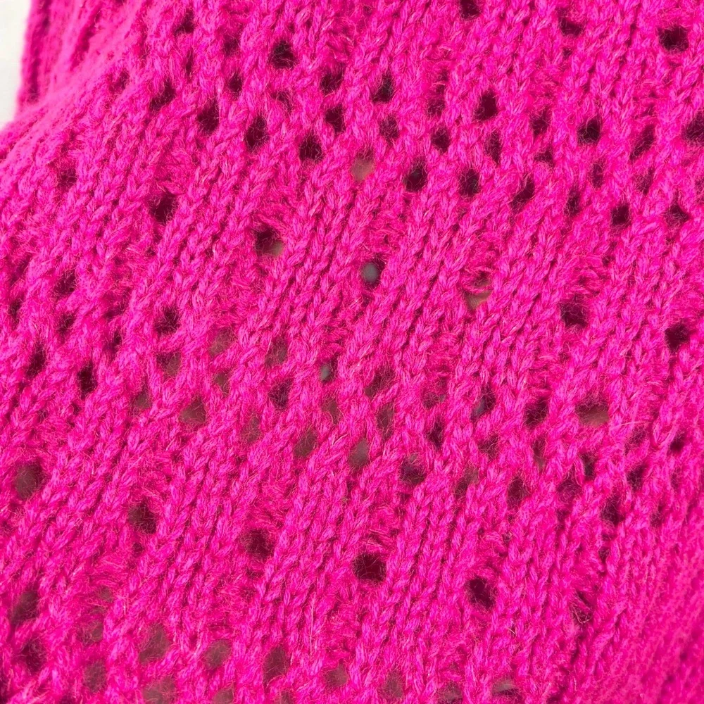 Aeropostale Sweater Womens Large‎ Open Knit Y2k Dopamine Mall Goth Indie Fairy